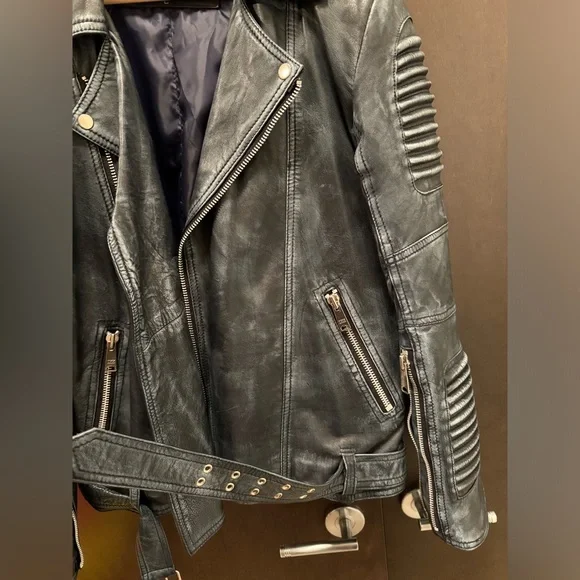 Leather Jacket - Biker Ribbles - Picture 11 of 14